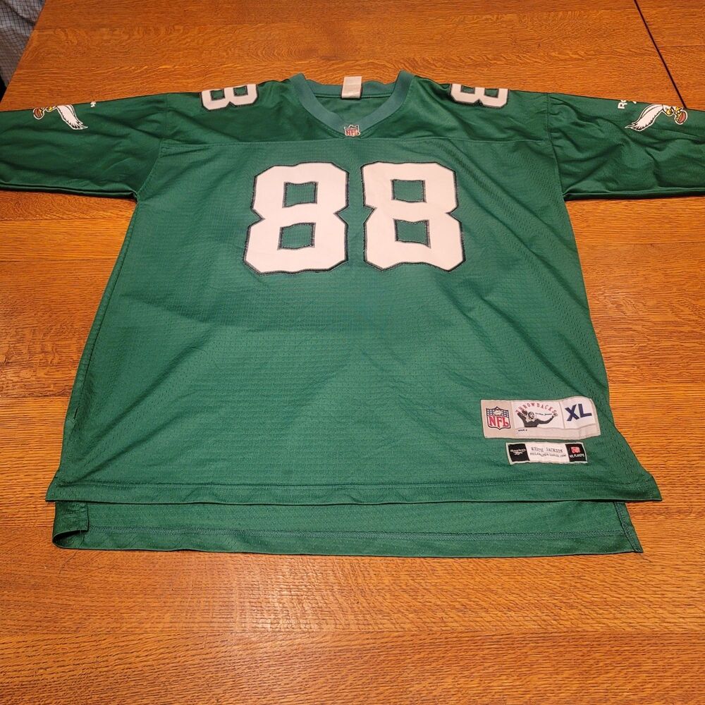 Keith Jackson Philadelphia Eagles #88 Reebok Gridiron Classics Throwback Jersey